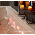 Double Use Fancy Design with Waterfall Hydrotherapy Bathtub for Sale